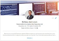 Profil LinkedIn Jean-Louis